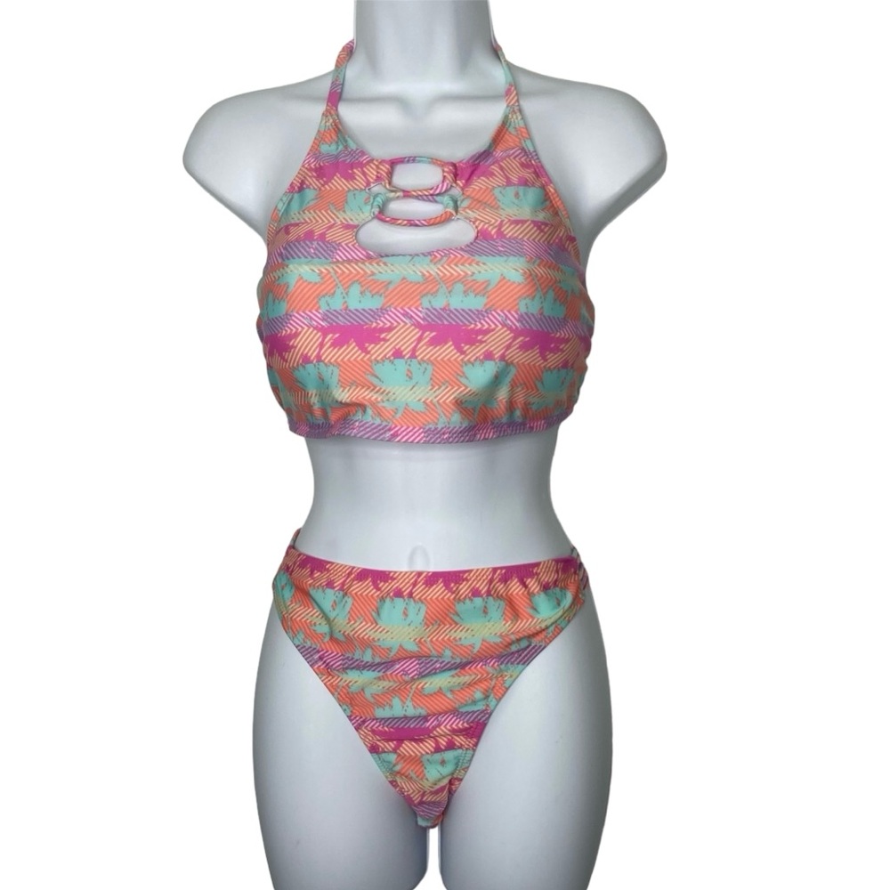 Hot Water Halter Top Bikini 2-Piece NWT